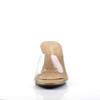 Fabulicious - BELLE301 Pantoletten mit Absatz - Transparent/Braun Product image